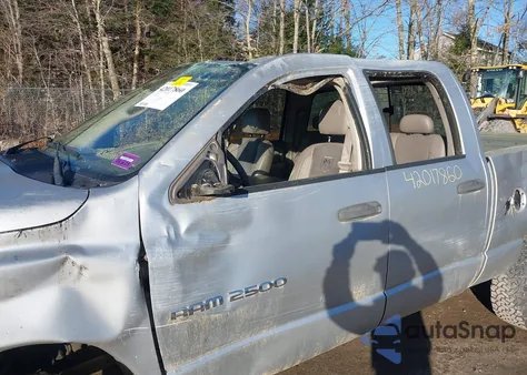 2005 Dodge Ram 2500 Slt/Laramie из США, поврежденный, VIN 3D7KS28C25G821624